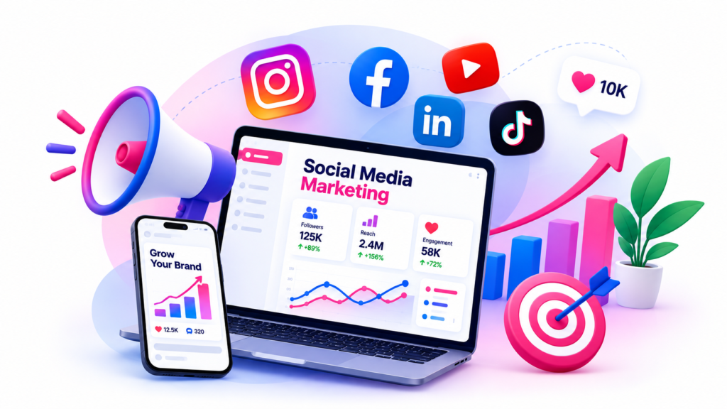 Social Media Marketing Services by DIGIROVAA